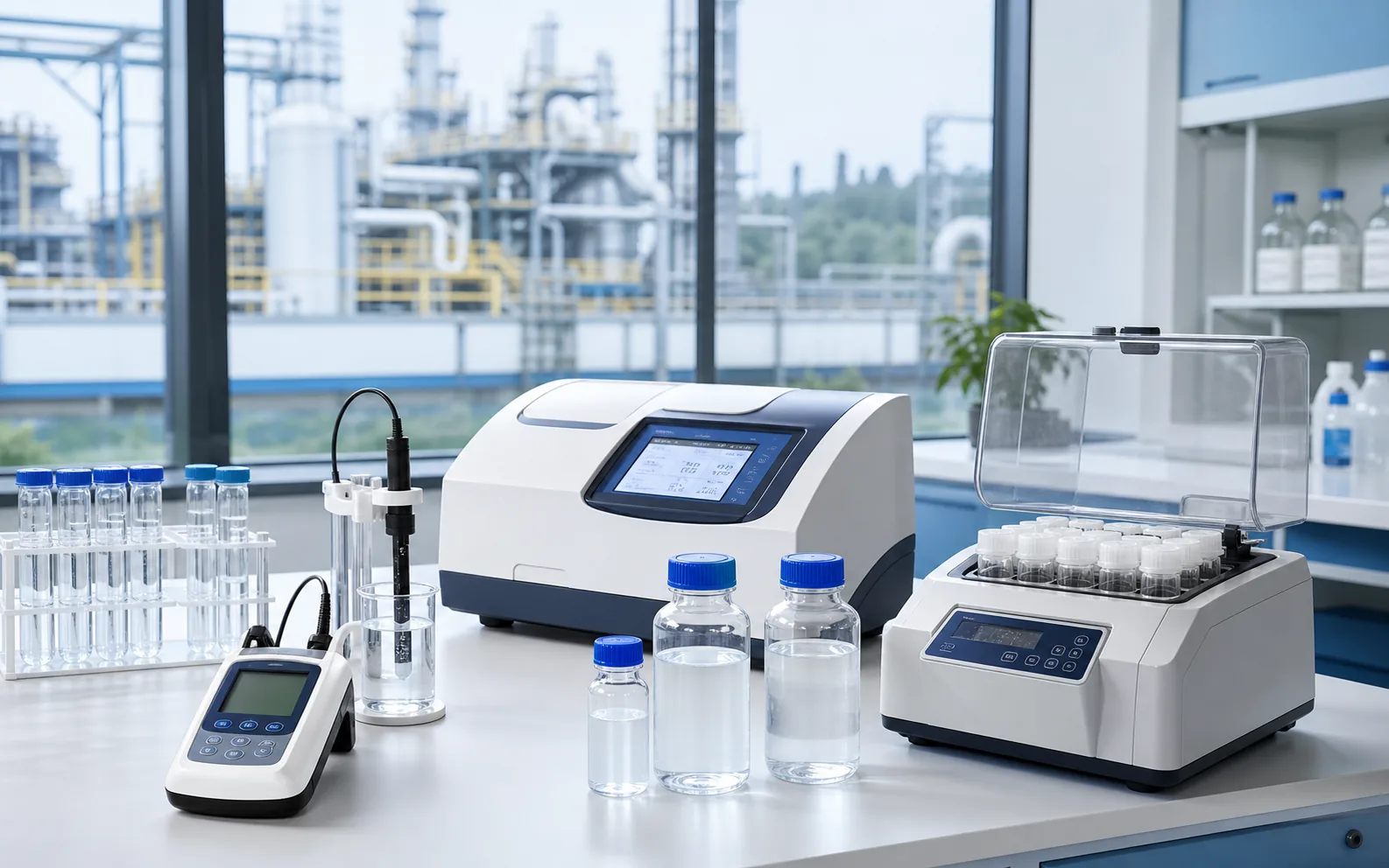 Industrial Process Water QC laboratory application