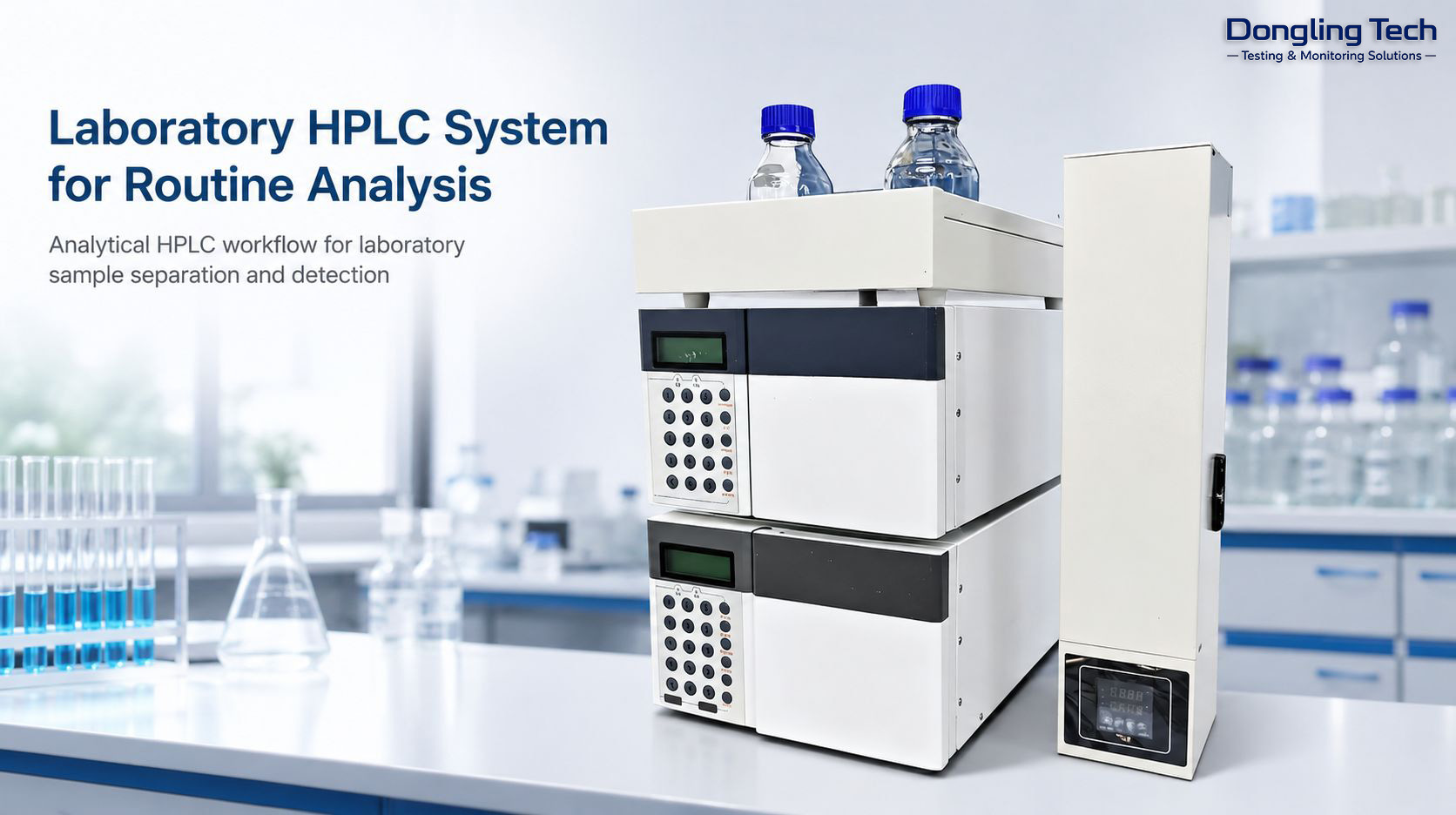 LC500 High Performance Liquid Chromatograph view 2