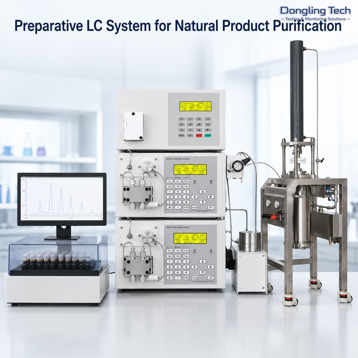 LC500P Dynamic Axial Preparative Chromatography System view 4